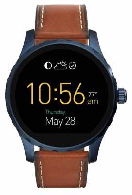 Fossil Mens Gen 2 Q Marshal Smartwatch Brown Leather FTW2106 Fossil Mens Gen 2 Q Marshal Smartwatch Brown Leather FTW2106