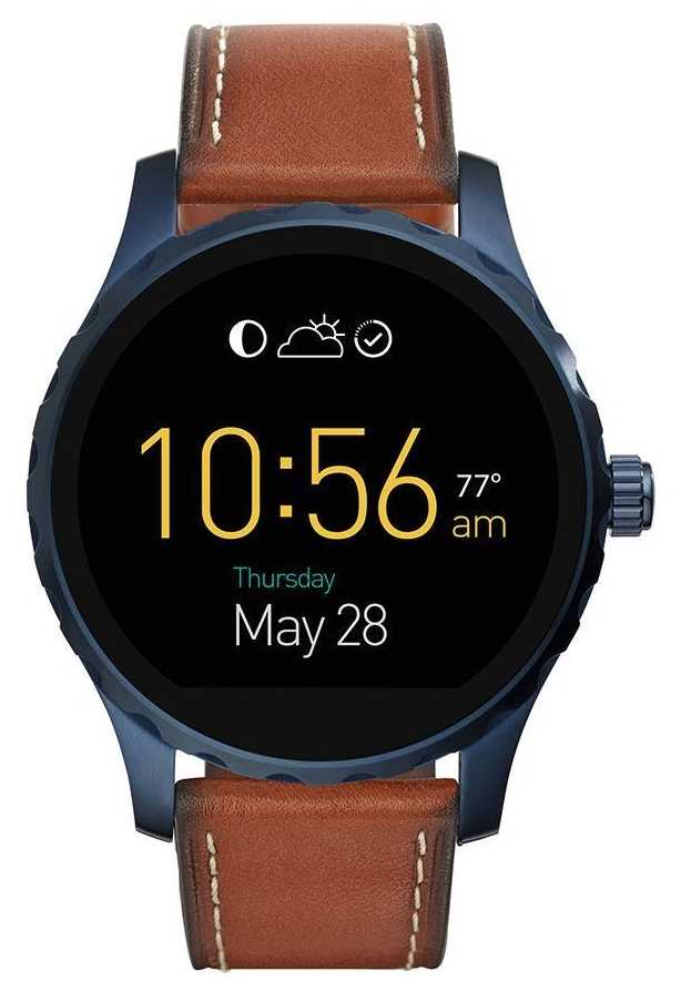 Fossil Mens Gen 2 Q Marshal Smartwatch Watch FTW2106