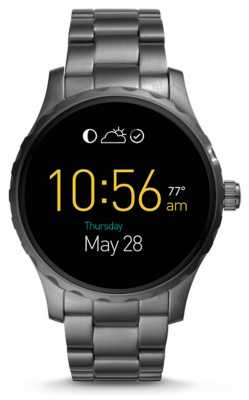 Fossil Gen 2 Q Marshal Smartwatch smoked Stainless Steel FTW2108 Fossil Gen 2 Q Marshal Smartwatch smoked Stainless Steel FTW2108