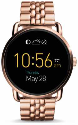 Fossil Womans Gen 2 Q Wander Smartwatch Rose Gold Tone Steel FTW2112 Fossil Womans Gen 2 Q Wander Smartwatch Rose Gold Tone Steel FTW2112