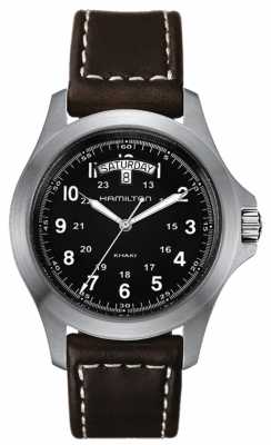 Hamilton Khaki Field King Quartz Brown Leather H64451533 Hamilton Khaki Field King Quartz Brown Leather H64451533