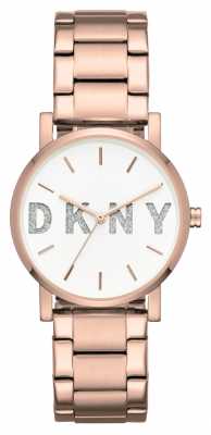 DKNY Womans Soho Rose Gold Tone Bracelet NY2654 DKNY Womans Soho Rose Gold Tone Bracelet NY2654