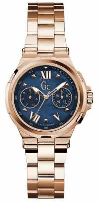 Gc Womans Structura Day Date Rose Gold Tone Watch Y29003L7 Gc Womans Structura Day Date Rose Gold Tone Watch Y29003L7