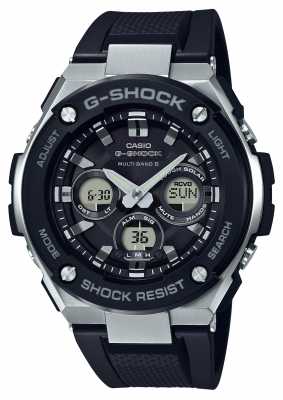 Casio Casio G-Shock G Steel Midsize Alarm Chrono Black GST-W300-1AER Casio Casio G-Shock G Steel Midsize Alarm Chrono Black GST-W300-1AER