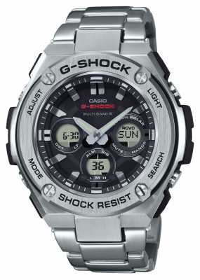 Casio Mens G-Shock G-Steel Midsize Alarm Chrono Stainless Steel GST-W310D-1AER Casio Mens G-Shock G-Steel Midsize Alarm Chrono Stainless Steel GST-W310D-1AER