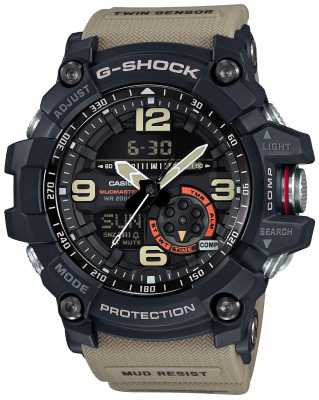 Casio Mens G-Shock Mudmaster Master Of G Brown Strap GG-1000-1A5ER Casio Mens G-Shock Mudmaster Master Of G Brown Strap GG-1000-1A5ER