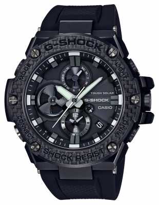 Casio Mens G-Shock G-Steel Bluetooth Triple Connect Carbon Chrono GST-B100X-1AER Casio Mens G-Shock G-Steel Bluetooth Triple Connect Carbon Chrono GST-B100X-1AER
