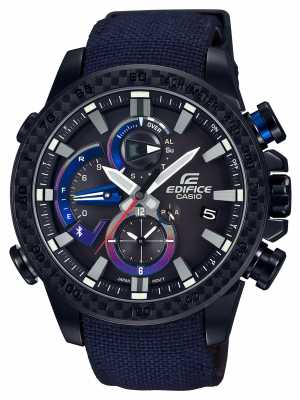 Casio Mens Torro Rosso Bluetooth Triple Connect Watch EQB-800TR-1AER Casio Mens Torro Rosso Bluetooth Triple Connect Watch EQB-800TR-1AER