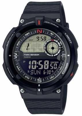 Casio Mens Classic Travel World Time Watch SGW-600H-1BER Casio Mens Classic Travel World Time Watch SGW-600H-1BER