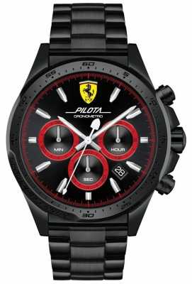 Scuderia Ferrari Pilota Black 0830390 Scuderia Ferrari Pilota Black 0830390