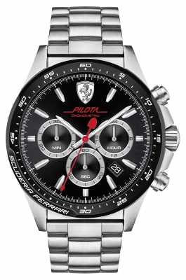 Scuderia Ferrari Pilota Stainless Steel 0830393 Scuderia Ferrari Pilota Stainless Steel 0830393