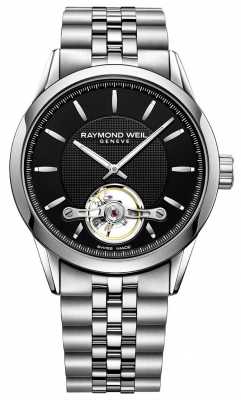 Raymond Weil Mens Freelancer Automatic Steel Bracelet 2780-ST-20001 Raymond Weil Mens Freelancer Automatic Steel Bracelet 2780-ST-20001
