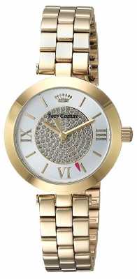 Juicy Couture Womans Victoria Watch Gold Tone 1901625 Juicy Couture Womans Victoria Watch Gold Tone 1901625
