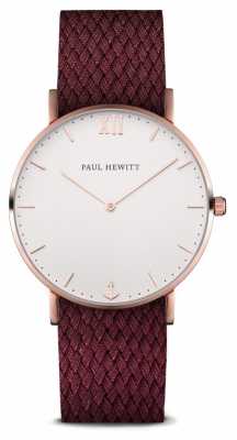 Paul Hewitt Unisex Sailor Berry Material Strap PH-SA-R-SM-W-19S Paul Hewitt Unisex Sailor Berry Material Strap PH-SA-R-SM-W-19S