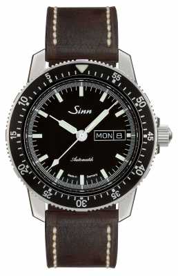 Sinn 104 St Sa I Classic Pilot Watch Dark Brown Vintage Leather 104.010 Sinn 104 St Sa I Classic Pilot Watch Dark Brown Vintage Leather 104.010