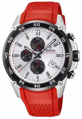 Festina Mens Originals Tour Of Britain 2017 Red rubber strap F20330/1 Festina Mens Originals Tour Of Britain 2017 Red rubber strap F20330/1
