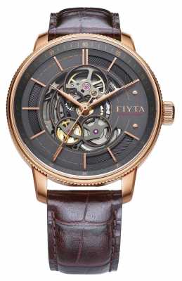 FIYTA Mens Photographer Brown Leather Auto Watch GA860016.PHK FIYTA Mens Photographer Brown Leather Auto Watch GA860016.PHK