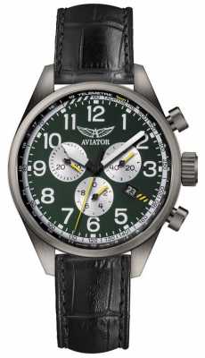 Aviator Mens Airacobra P45 Chronograph Watch V.2.25.7.171.4 Aviator Mens Airacobra P45 Chronograph Watch V.2.25.7.171.4