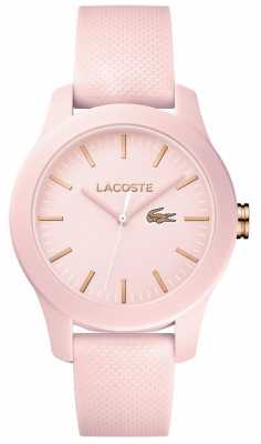 Lacoste Womans 12.12 Watch Pink 2001003 Lacoste Womans 12.12 Watch Pink 2001003