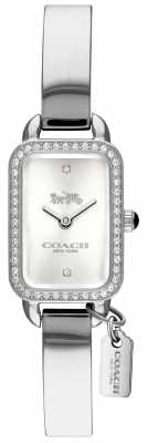 Coach Woman's Ludlow Silver Rectangle Dial 14502823 Coach Woman's Ludlow Silver Rectangle Dial 14502823
