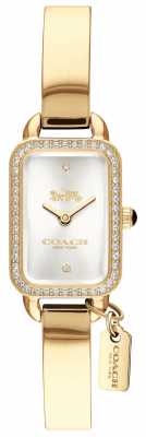 Coach Womans Ludlow Gold Rectangle Dial 14502824 Coach Womans Ludlow Gold Rectangle Dial 14502824