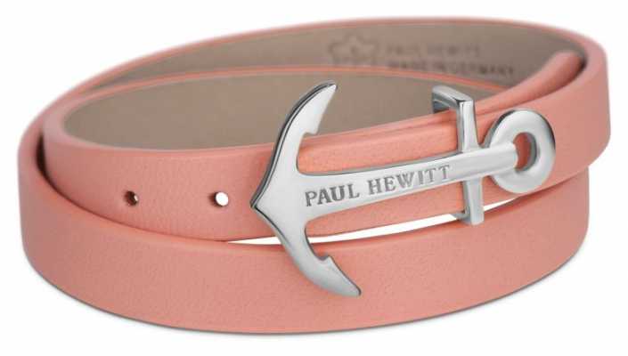 Paul Hewitt Northbound Silver Anchor Aurora Leather Bracelet PH-WB-S-24S Paul Hewitt Northbound Silver Anchor Aurora Leather Bracelet PH-WB-S-24S