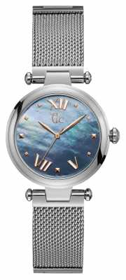 Gc Womens Purechic Sport Analogue Silver Tone Y31001L7 Gc Womens Purechic Sport Analogue Silver Tone Y31001L7