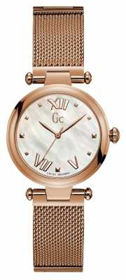 Gc Womens Purechic Sport Analogue Rose Gold Tone Y31002L1 Gc Womens Purechic Sport Analogue Rose Gold Tone Y31002L1