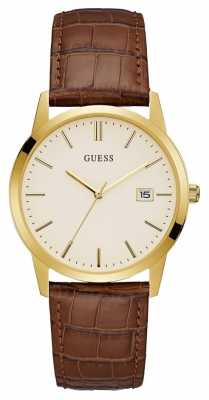Guess Mens Camden Dress Date Watch Gold W0998G3 Guess Mens Camden Dress Date Watch Gold W0998G3