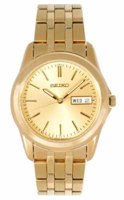 Seiko Mens Gold Tone Bracelet Watch SGGA48P1 Seiko Mens Gold Tone Bracelet Watch SGGA48P1