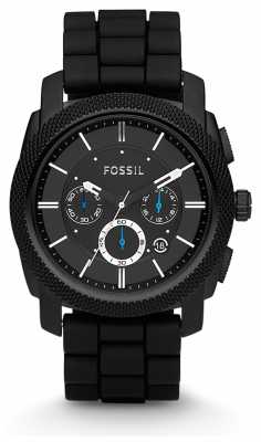 Fossil Mens Black Chronograph Strap Watch FS4487 Fossil Mens Black Chronograph Strap Watch FS4487