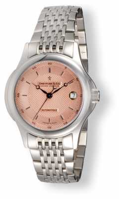 Dreyfuss Mens Salmon Pink Dial Stainless Steel DGB00016/25 Dreyfuss Mens Salmon Pink Dial Stainless Steel DGB00016/25