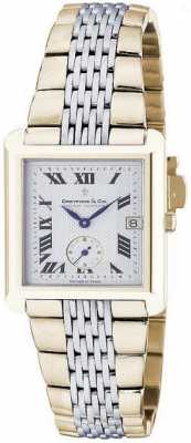Dreyfuss Mens Two Tone Swiss Bracelet Watch DGB00008/21 Dreyfuss Mens Two Tone Swiss Bracelet Watch DGB00008/21