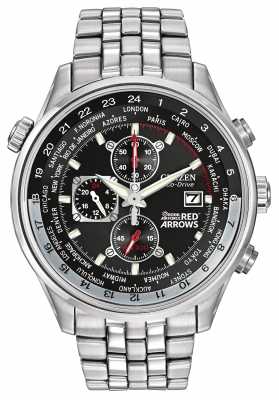 Citizen Red Arrows Chronograph Stainless Steel Strap CA0080-54E Citizen Red Arrows Chronograph Stainless Steel Strap CA0080-54E