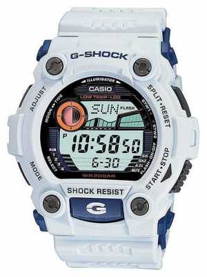 Casio G-Shock White Alarm Chrono G-7900A-7ER Casio G-Shock White Alarm Chrono G-7900A-7ER