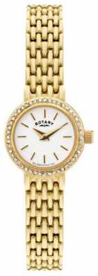 Rotary Womens Gold Plated Dress Watch LB02835/03 Rotary Womens Gold Plated Dress Watch LB02835/03