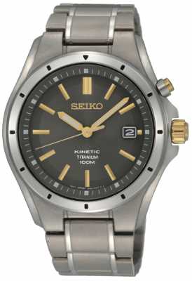 Seiko Mens Titanium Kinetic SKA495P1 Seiko Mens Titanium Kinetic SKA495P1