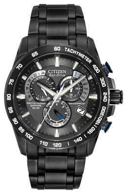 Citizen Radio Controlled Perpetual A-T Chronograph Black AT4007-54E Citizen Radio Controlled Perpetual A-T Chronograph Black AT4007-54E