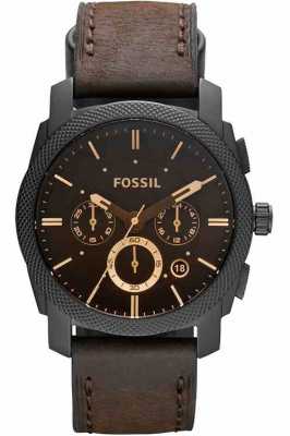 Fossil Mens Machine Chronograph Brown Watch FS4656 Fossil Mens Machine Chronograph Brown Watch FS4656