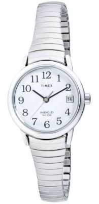 Timex Womens Stainless Steel Expandable Watch T2H371 Timex Womens Stainless Steel Expandable Watch T2H371
