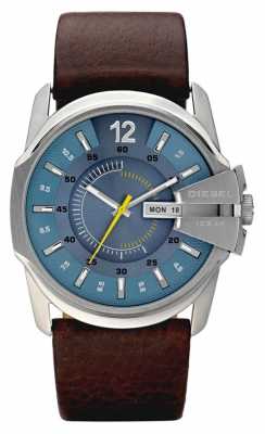 Diesel Mens Blue Dial Brown Leather Strap Watch DZ1399 Diesel Mens Blue Dial Brown Leather Strap Watch DZ1399