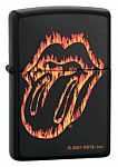 Zippo Rolling Stones Flaming Tongue Licorice ZIPPO-21129 Zippo Rolling Stones Flaming Tongue Licorice ZIPPO-21129