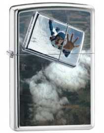 Zippo Skydiver High Polish Chrome ZIPPO-24348 Zippo Skydiver High Polish Chrome ZIPPO-24348