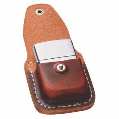 Zippo Lighter Pouch Brown with Clip ZIPPO-LPCB Zippo Lighter Pouch Brown with Clip ZIPPO-LPCB