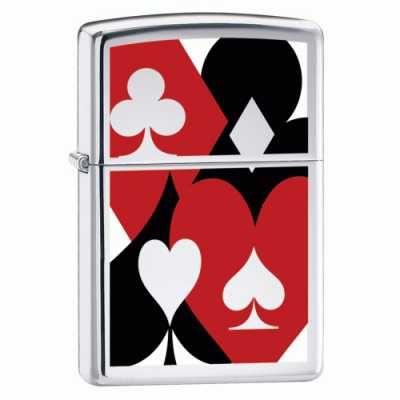 Zippo Suited Lighter High Polish Chrome Finish ZIPPO-20852 Zippo Suited Lighter High Polish Chrome Finish ZIPPO-20852