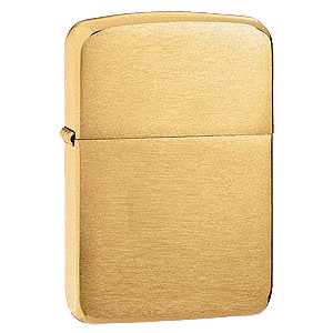 Zippo 1941 Replica Lighter Brushed Brass Finish ZIPPO-1941B Zippo 1941 Replica Lighter Brushed Brass Finish ZIPPO-1941B