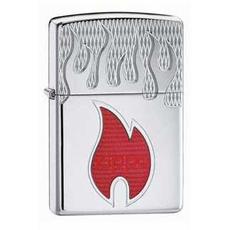Zippo Armour Inferno Lighter High Polish Finish ZIPPO-20993 Zippo Armour Inferno Lighter High Polish Finish ZIPPO-20993