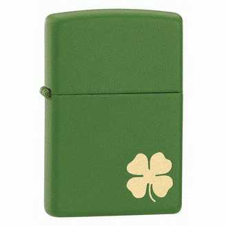 Zippo Shamrock Lighter Green Matte ZIPPO-21032 Zippo Shamrock Lighter Green Matte ZIPPO-21032