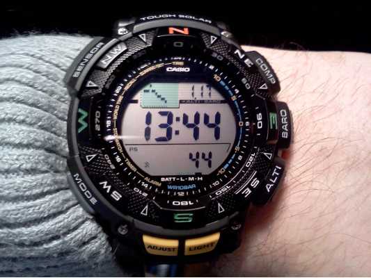 casio protrek prg 240 review